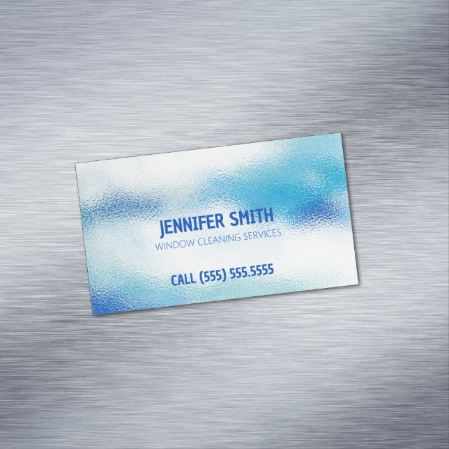 Tvättande fönster magnetiska visitkort (In Situ)