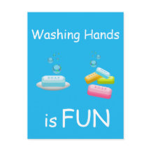 Tvättande Händer är ROLIGT Corona Virus Safety Cut