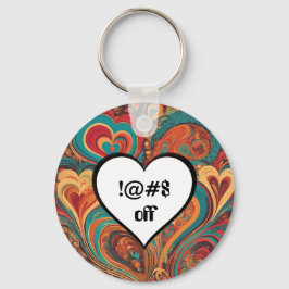 Tvättande hjärtdesign!@#$ nyckelring