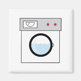 Tvättande Maskin Magnet