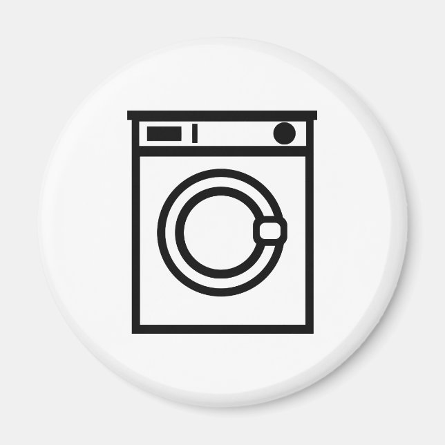 Tvättande maskin magnet (Framsidan)
