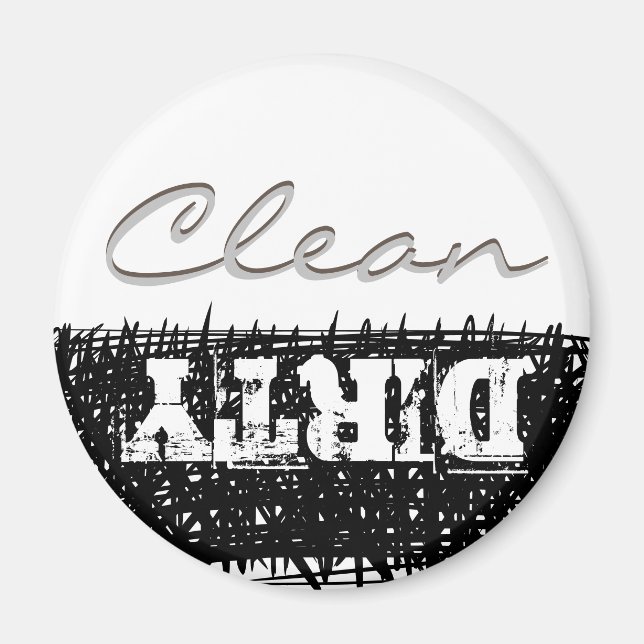 Tvättande maskin magnet (Framsidan)