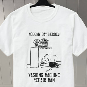 Tvättande Maskin Repair Man T Shirt