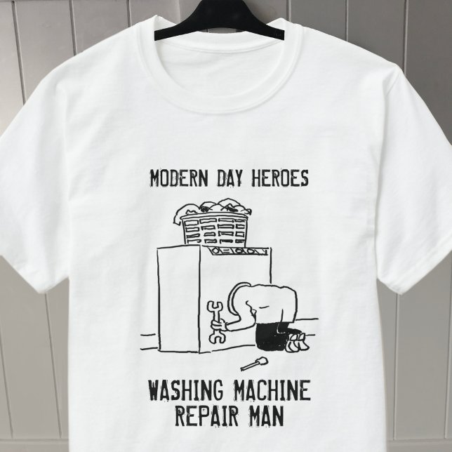 Tvättande Maskin Repair Man T Shirt (Skapare uppladdad)