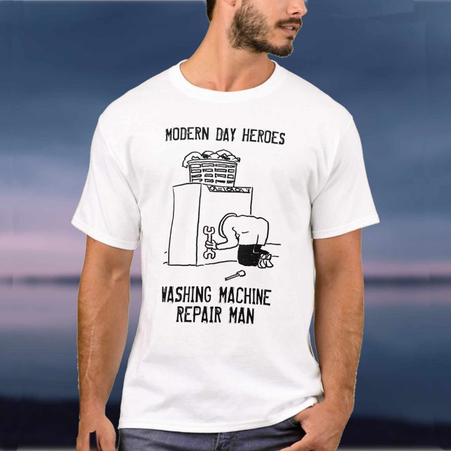 Tvättande Maskin Repair Man T Shirt (Skapare uppladdad)