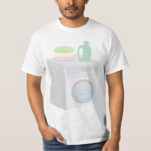 Tvättande Maskin T Shirt
