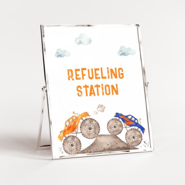 Tvättande Station-monsterbash Poster (Skapare uppladdad)