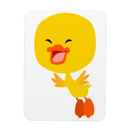 Tvättande Tecknad som kavlar fast magnet