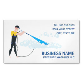 Tvättande tryck magnetiska visitkort