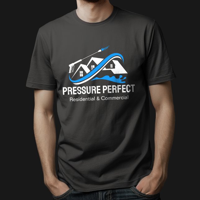 Tvättat av professionellens tryck och Städning str T Shirt (Skapare uppladdad)