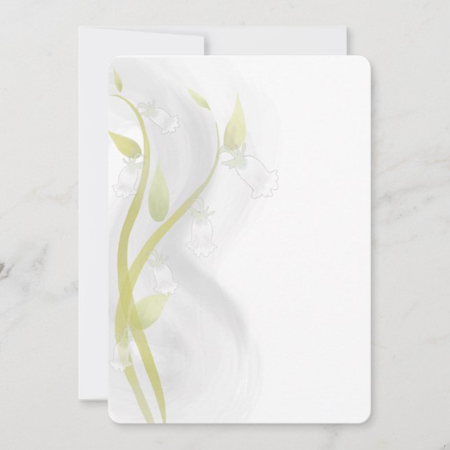 Tvättat av vattenfärgen silver Klockor (Framsida)