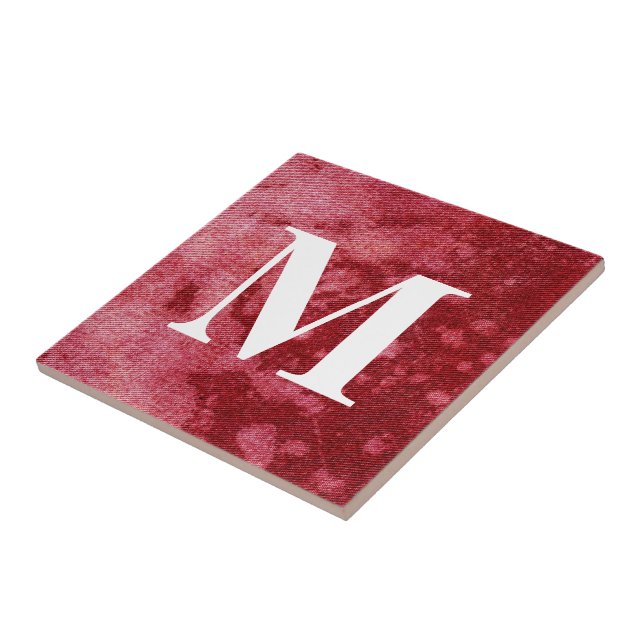 Tvättat Denim Design #10 @ Emporio Moffa Kakelplatta (Sidan)