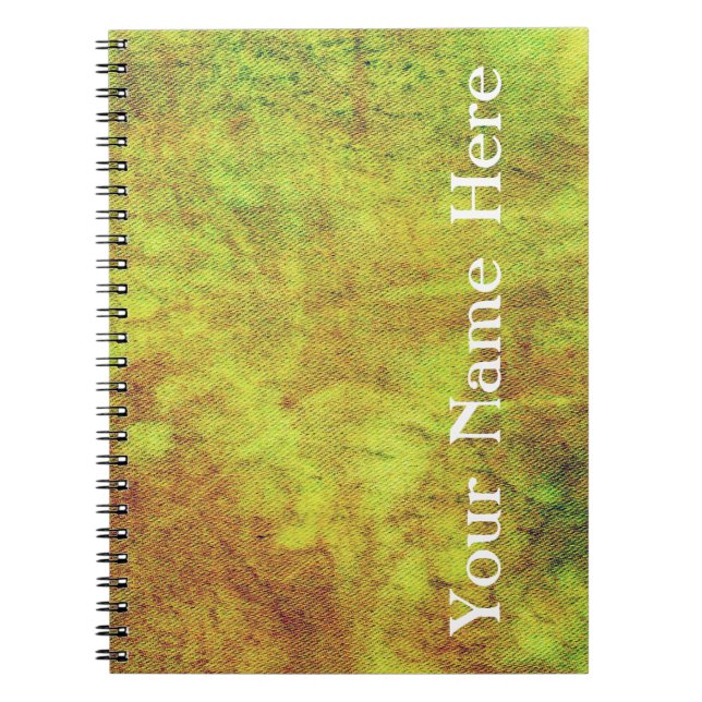 Tvättat Denim Design #5 @ Emporio Moffa Anteckningsbok (Framsidan)