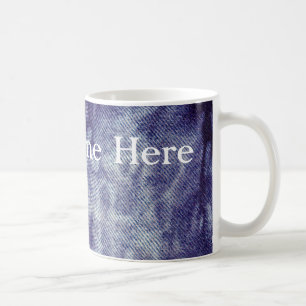 Tvättat Denim Design #6 på Emporio Moffa Kaffemugg