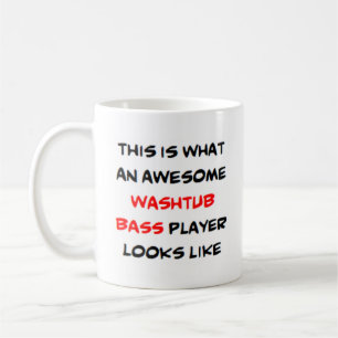 Tvättbasspelare, fantastisk kaffemugg