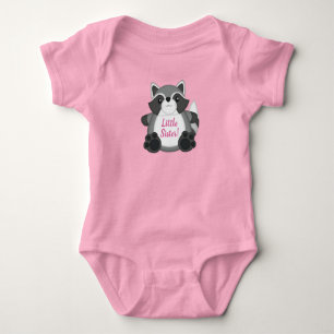 Tvättbjörn Babyshower Rosa T Shirt