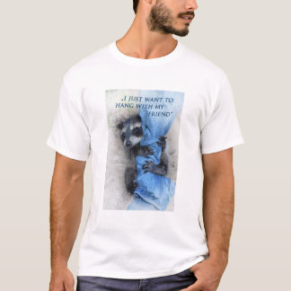 Tvättbjörn - Hänger löst T Shirt