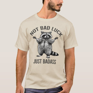 Tvättbjörn Inte Olyckligt Öde Utan Häftig Feminist T Shirt