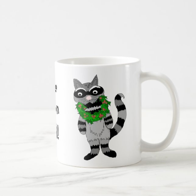 Tvättbjörn - Jag har blivit lurad! Kaffemugg (Höger)