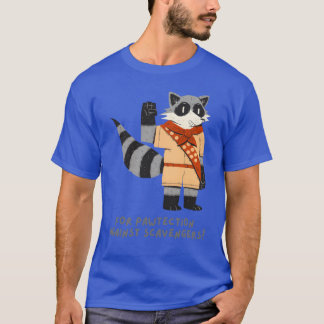 Tvättbjörn söt djur rolig ordvits natur älskare ca t shirt