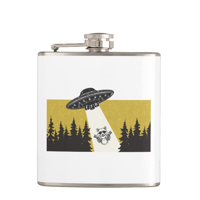 Tvättbjörn-UFO Fickplunta (Framsidan)