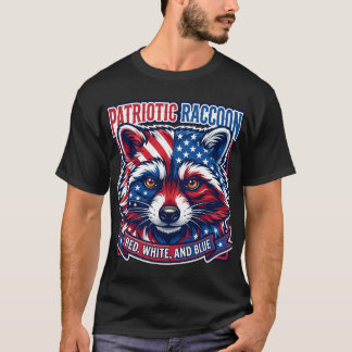 Tvättbjörn USA T Shirt
