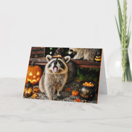 TVÄTTBJÖRNS Halloweenfest Kort