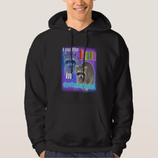 Tvättbjörns Meme: Jag sätter glädjen i dysfunktion Hoodie