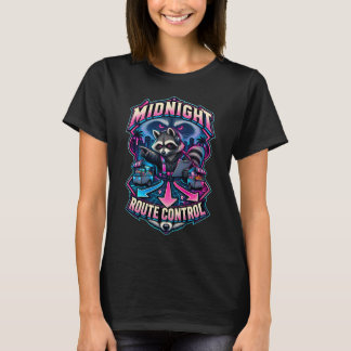 Tvättbjörns Midnight Ruttkontroll T Shirt
