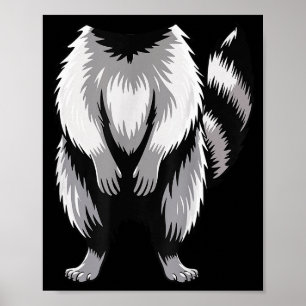 Tvättbjörns skjorta vuxna barn män kvinnor Tvättbj Poster