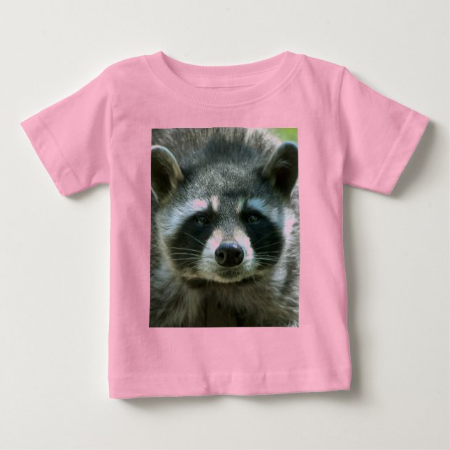Tvättbjörnskyrttor Tee Shirt (Framsida)