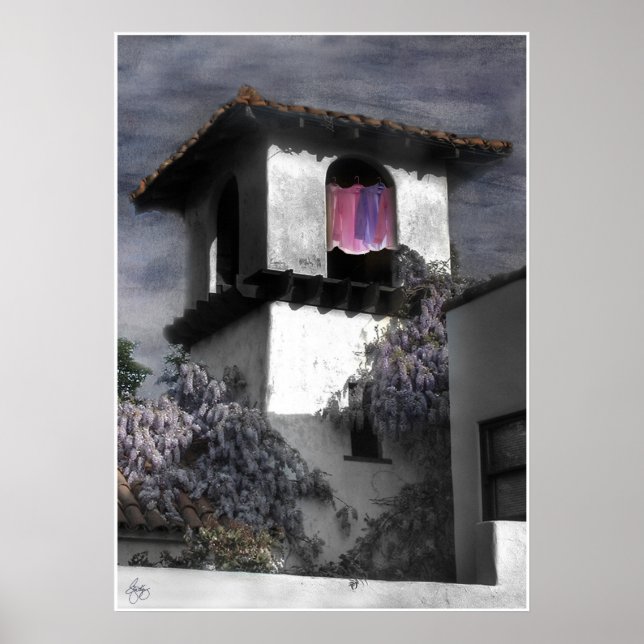 Tvättdag i Tall Torn Poster (Framsidan)