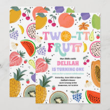 Tvåtti Frutti Tropical Summer 2:a födelsedagen Par