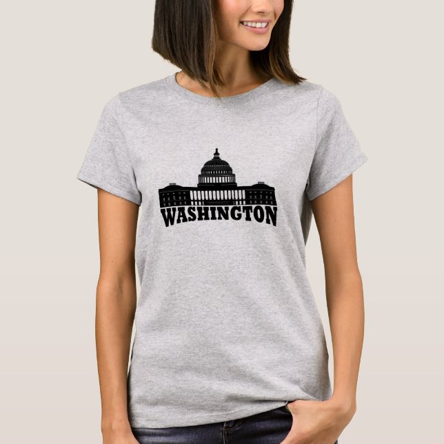tvättington-dc t shirt (Framsida)
