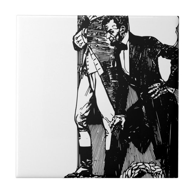 tvättingtonskolv kakelplatta (Framsidan)