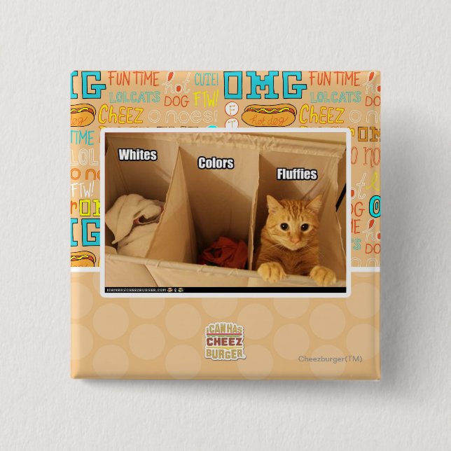 Tvättkatt Knapp (Framsida)