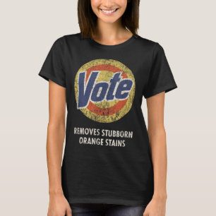 Tvättmedel för antitrumpröstning, Tvätt, funn Vint T Shirt