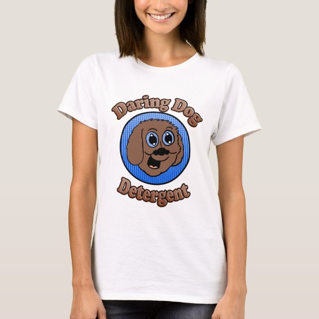 Tvättmedel för Hund T Shirt (Framsida)