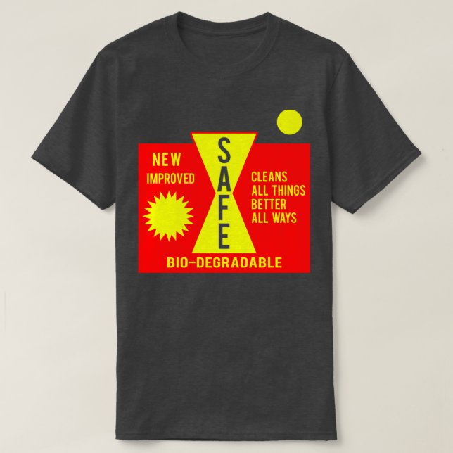 Tvättmedel för säker tvätt från Brady Bunch T Shirt (Design framsida)
