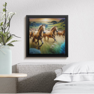 Tvättning av hovar: en häst i Rörelse Poster