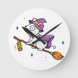 Tvättningstid Rund Klocka