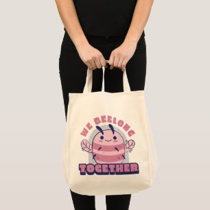 Tvättsäckens rosa tygkasse