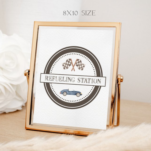 Tvättskylt för Station marinblå Tävling Poster (Skapare uppladdad)