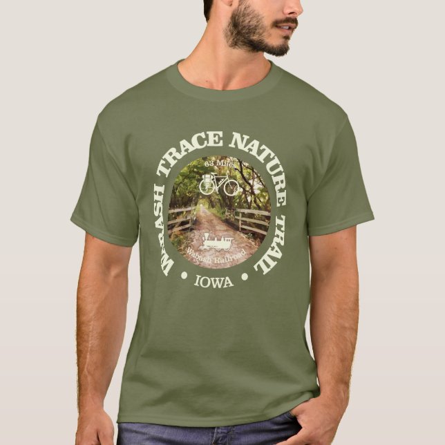 Tvättspår (cykling c) t shirt (Framsida)