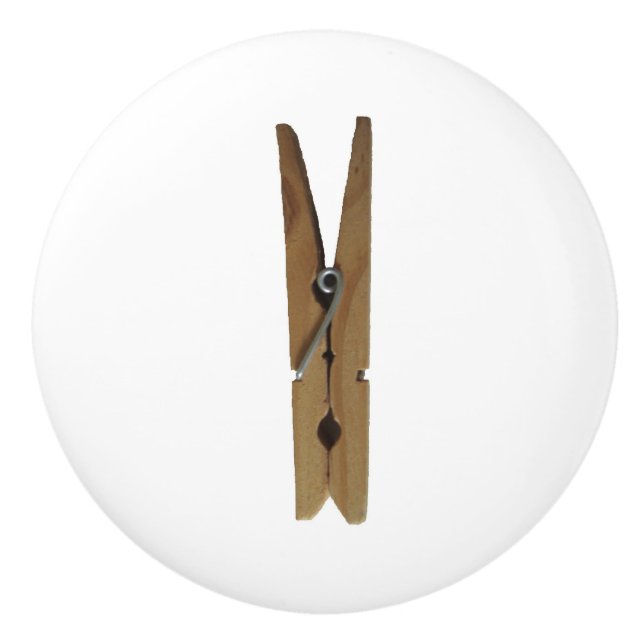 Tvättstugaklädnypa Knopp (Framsidan)