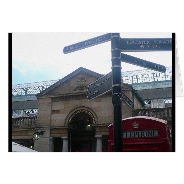 tvättträdgård hälsningskort (Framsidan Horizontal)