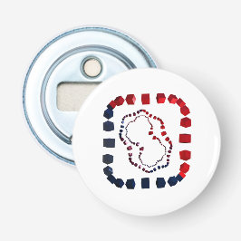 Tvåvägs kubansk öppnare i Flaska