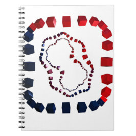 Tvåvägskuret Spiral bärbar dator Anteckningsbok