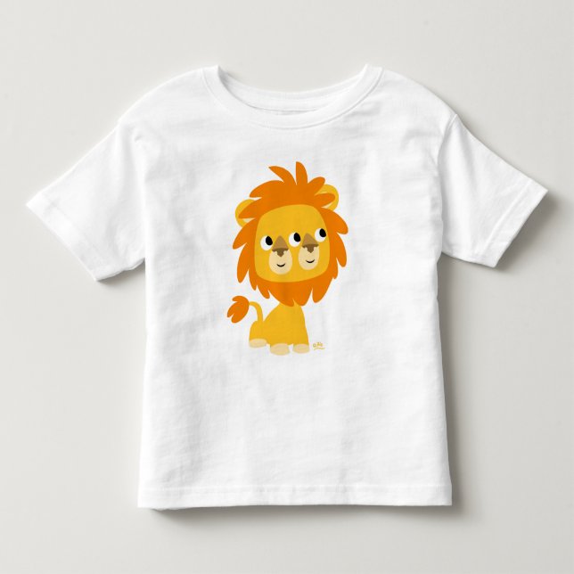 Tvåvänd, den mest lejona småbarn T-shirt (Framsida)