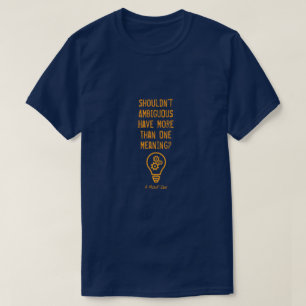 Tvetydig - en minister t shirt